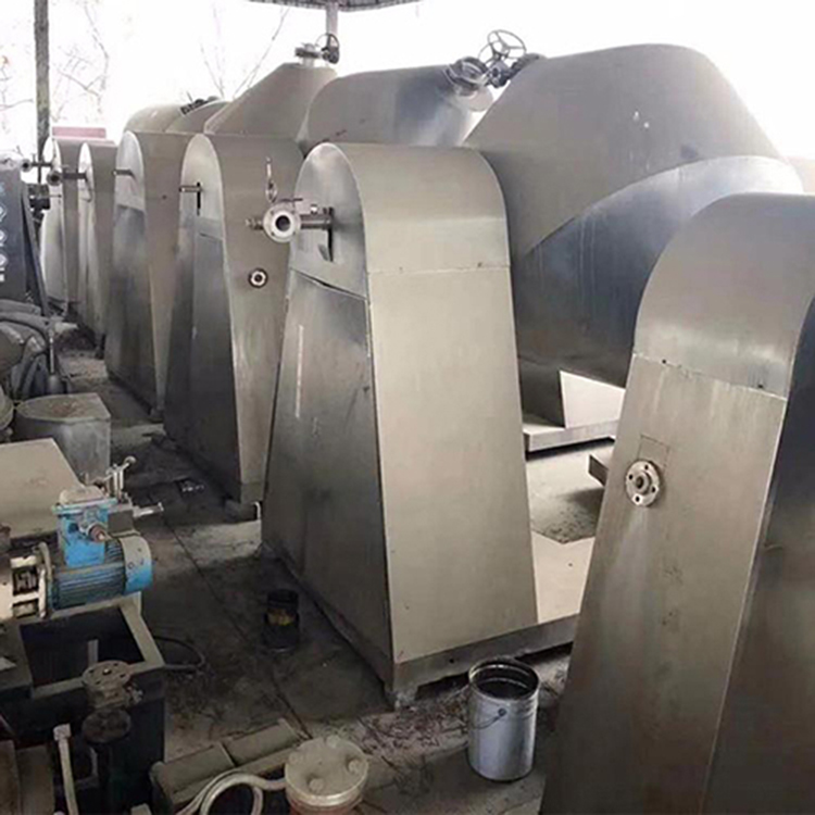 回收干燥机 继庆 不锈钢双锥回转干燥机 加热型双锥干燥机 回收多种型号
