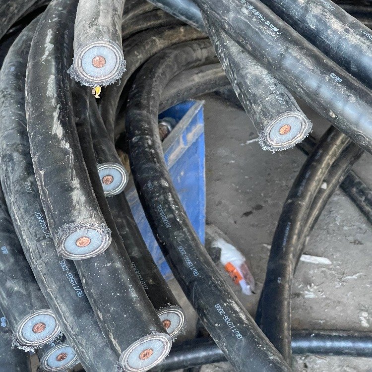 温州高价收各种拆迁废电线金属 高压电缆线回收 加工再利用