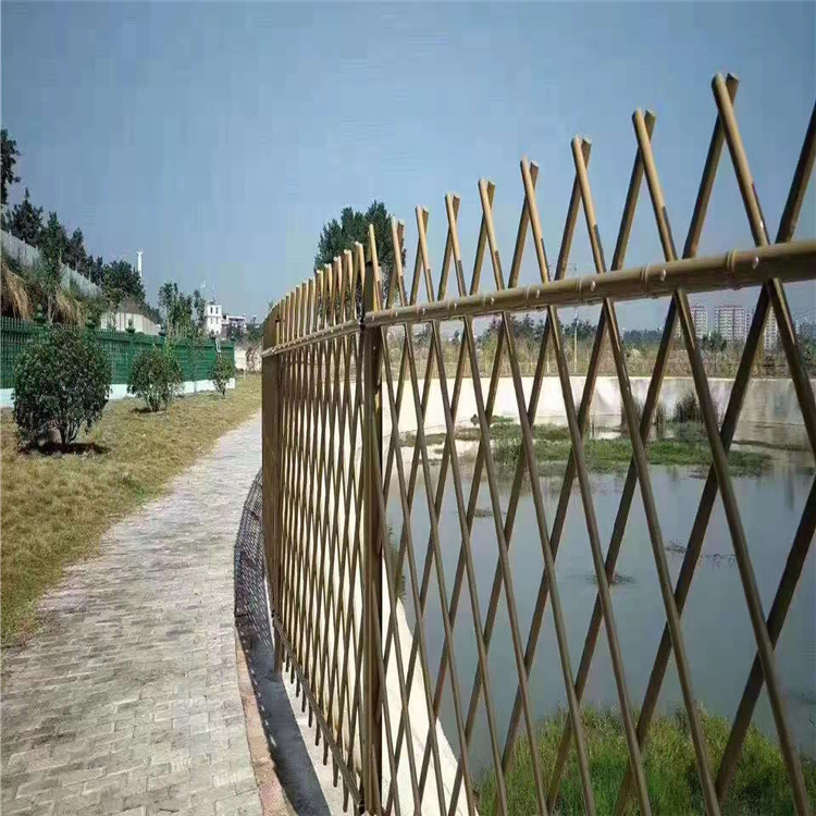 四川宜宾 竹篱笆隔离栅栏 文化护栏 围栏厂家