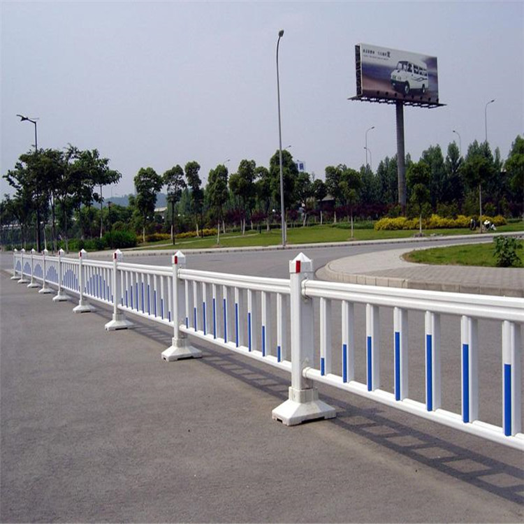 湖北荆州 市政围栏 文化护栏 白色栏杆