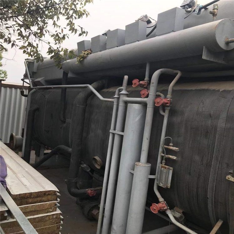 嘉兴蒸汽溴化锂空调回收 二手设备空调柜回收 专业拆除