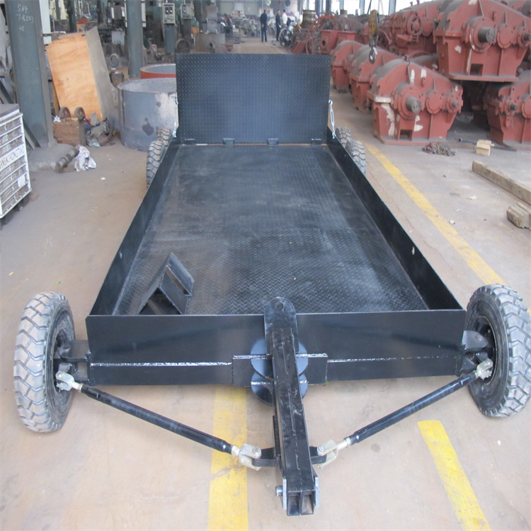 小型拖板车 小型压路机拖板车  3吨压路机转厂拖车价格