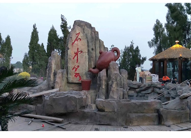 延庆假山水泥雕塑 假山大英石厂家 黄南假山上门安装