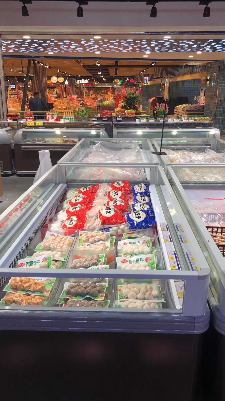 保鲜柜水果捞冷藏鲜肉冷藏展示柜市场冷藏鲜肉柜未来雪冷柜
