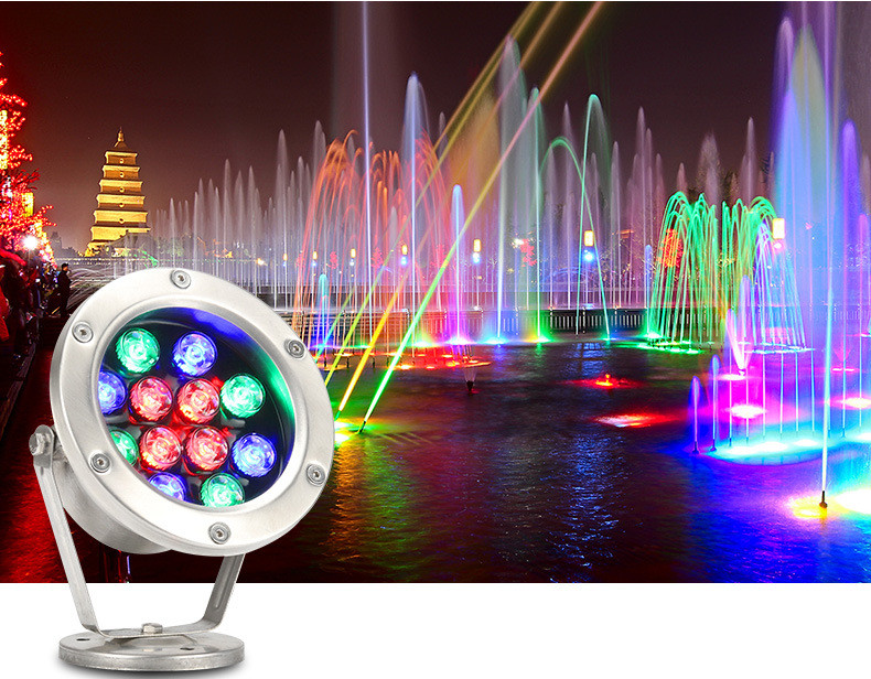 LED水景灯  LED水底灯订制 城市亮化工程灯具