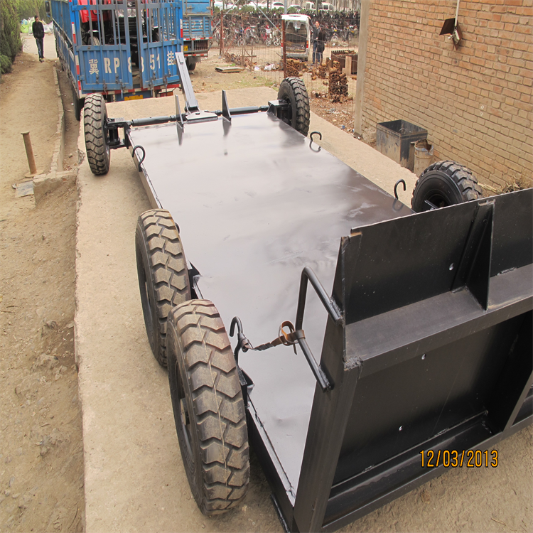 挖掘机运输拖板车 叉车牵引平板拖车 13米大件运输半挂车
