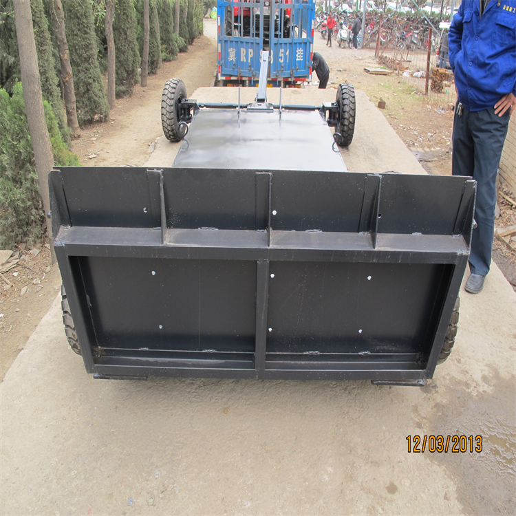 挖掘机运输拖板车 叉车牵引平板拖车 13米大件运输半挂车