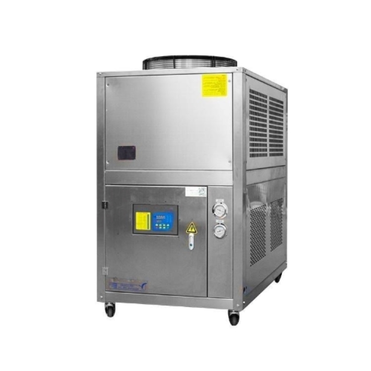 风冷式冷冻机组  - 蔬菜净洗降温  -佳德机械用电量
