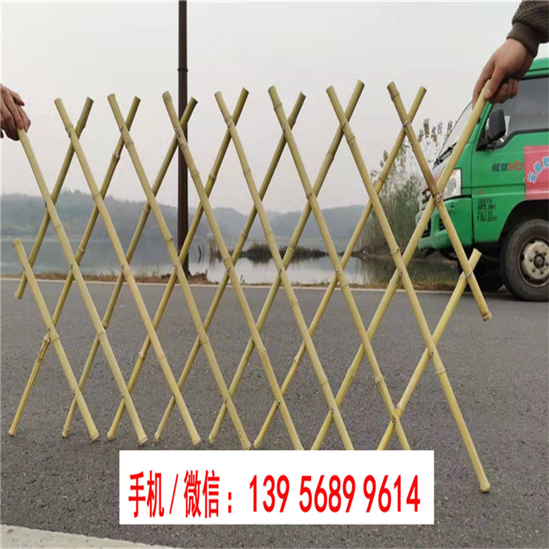 龙山 竹篱笆 塑钢护栏pvc护栏广西贺州 仿竹围栏  全国发货