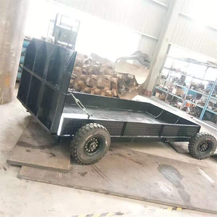 四线八轴拖板车 挖掘机低平板运输车 钢材运输平板半挂车