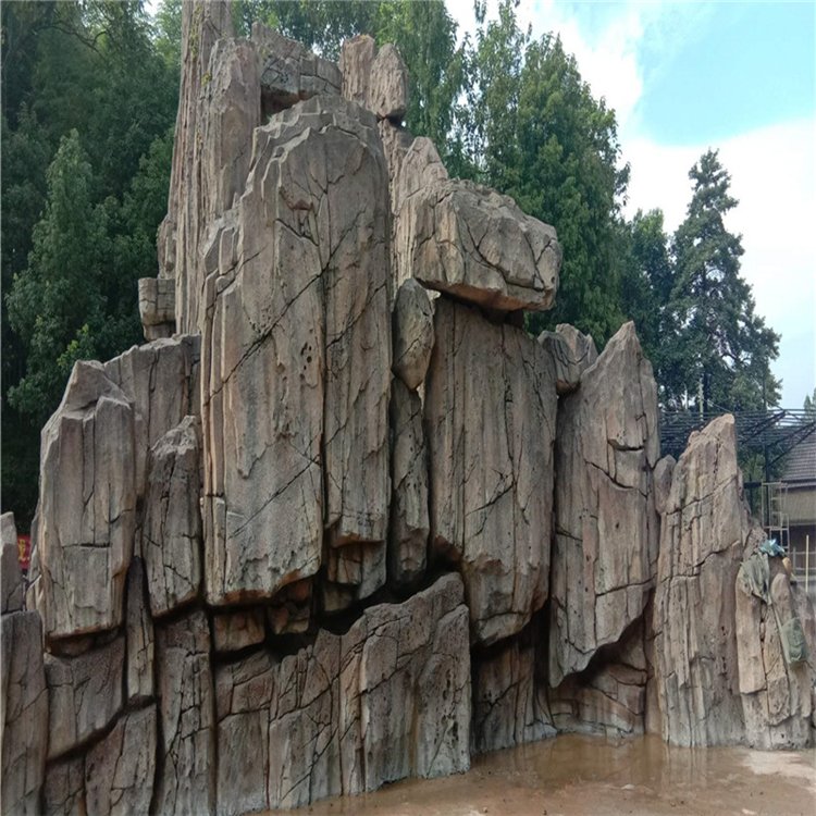 榆林一般假山石价格 大型园林假山 商丘假山设计施工