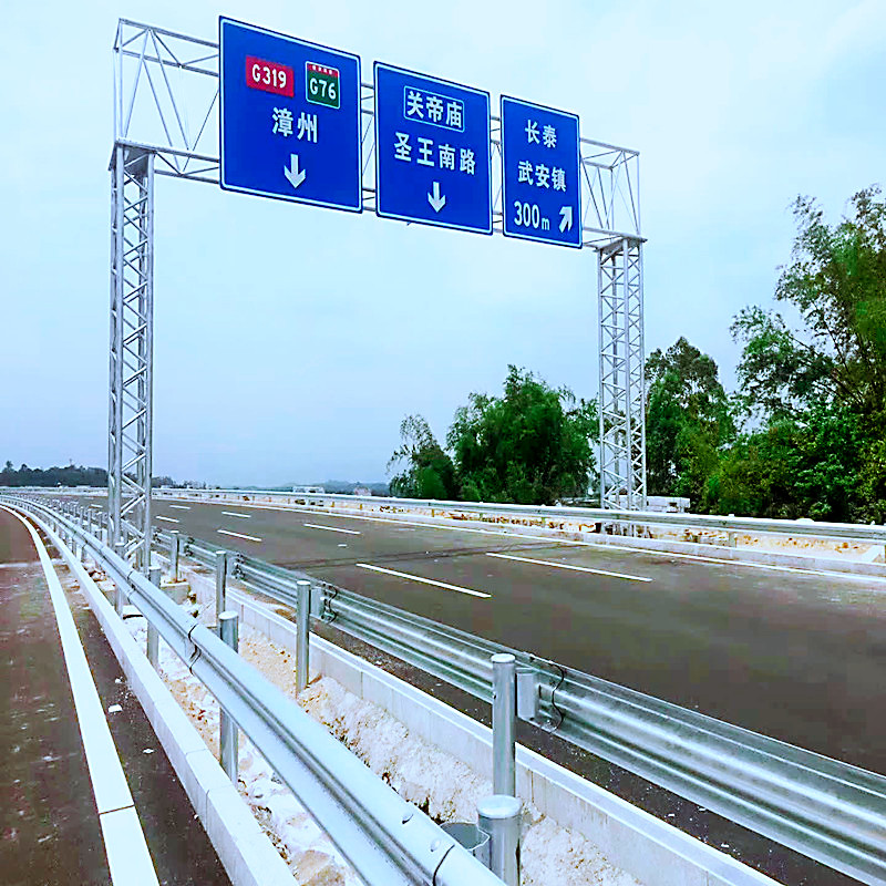 高速公路标志杆 交通限高标杆 龙门架路标杆 生产加工