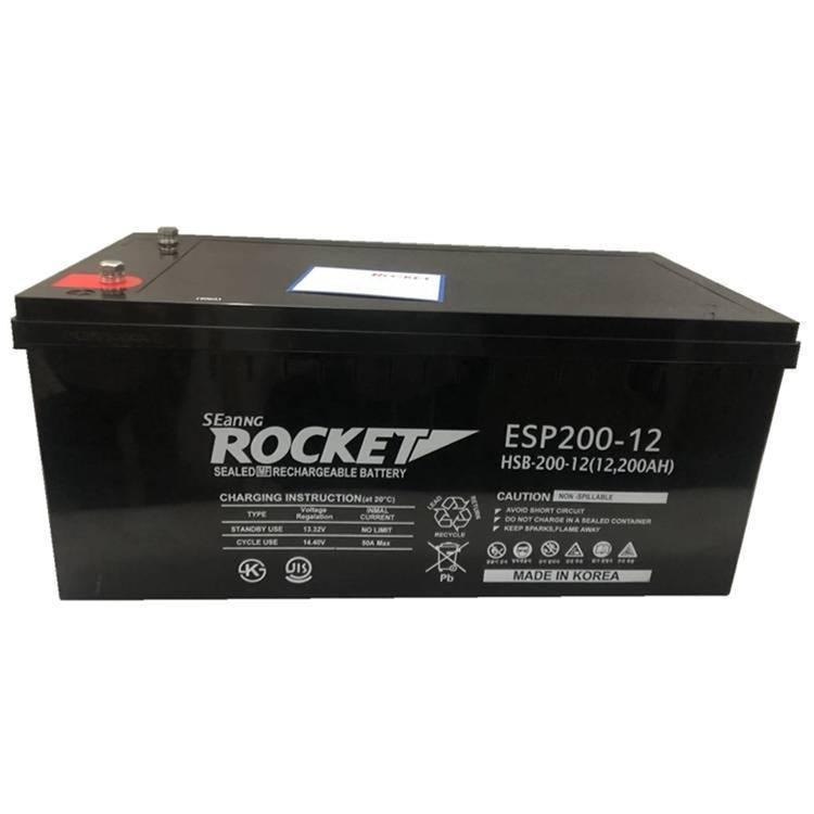 韩国原装进口ROCKET蓄电池ES7-12 12V7AH现货供应