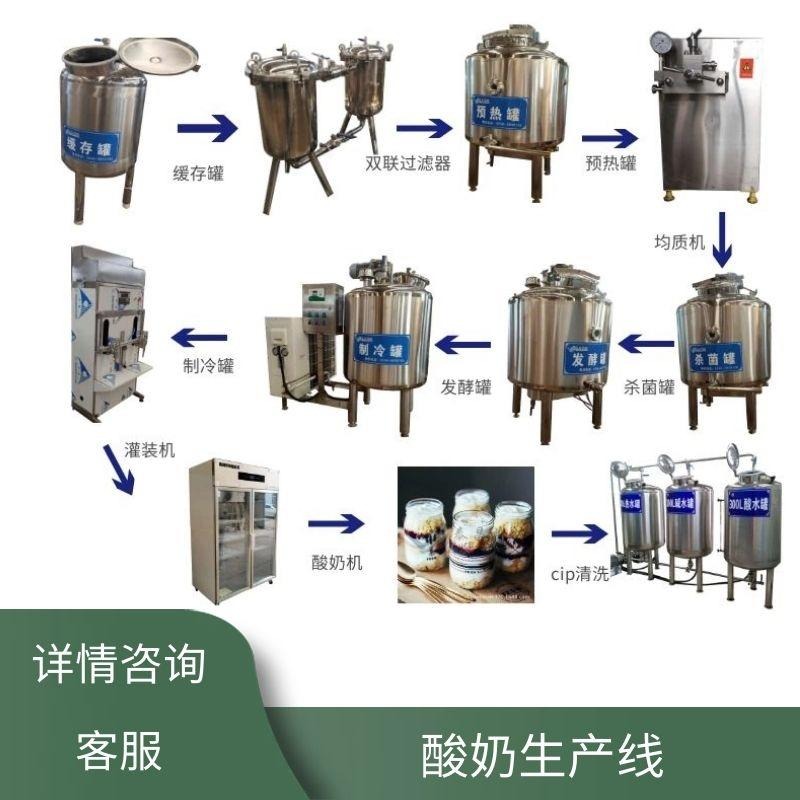 巴氏奶加工流水线  酸马奶生产机器 新疆酸奶加工设备  泰昌机械