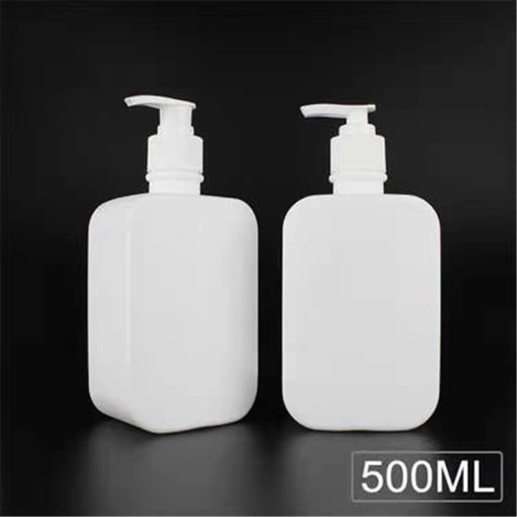 源头销售 乳白色洗手液瓶 500ml厂家智恒货优价廉  可贴牌可定制颜色