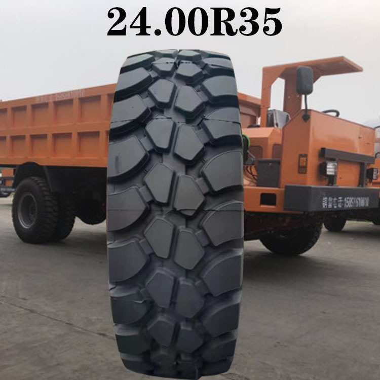 21.00R33 24.00r35自卸卡车CB771巨型运输卡车轮胎卡特CA 24.00R35 27.00R49轮胎三包图片