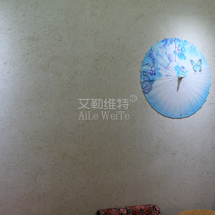 艾勒维特民宿茶室展厅 室内户外通用复古肌理草泥稻草漆DC-001
