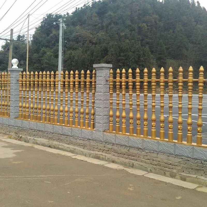 唐盛皇冠围栏 水泥艺术构件围墙护栏 大院围墙欧式围栏图片