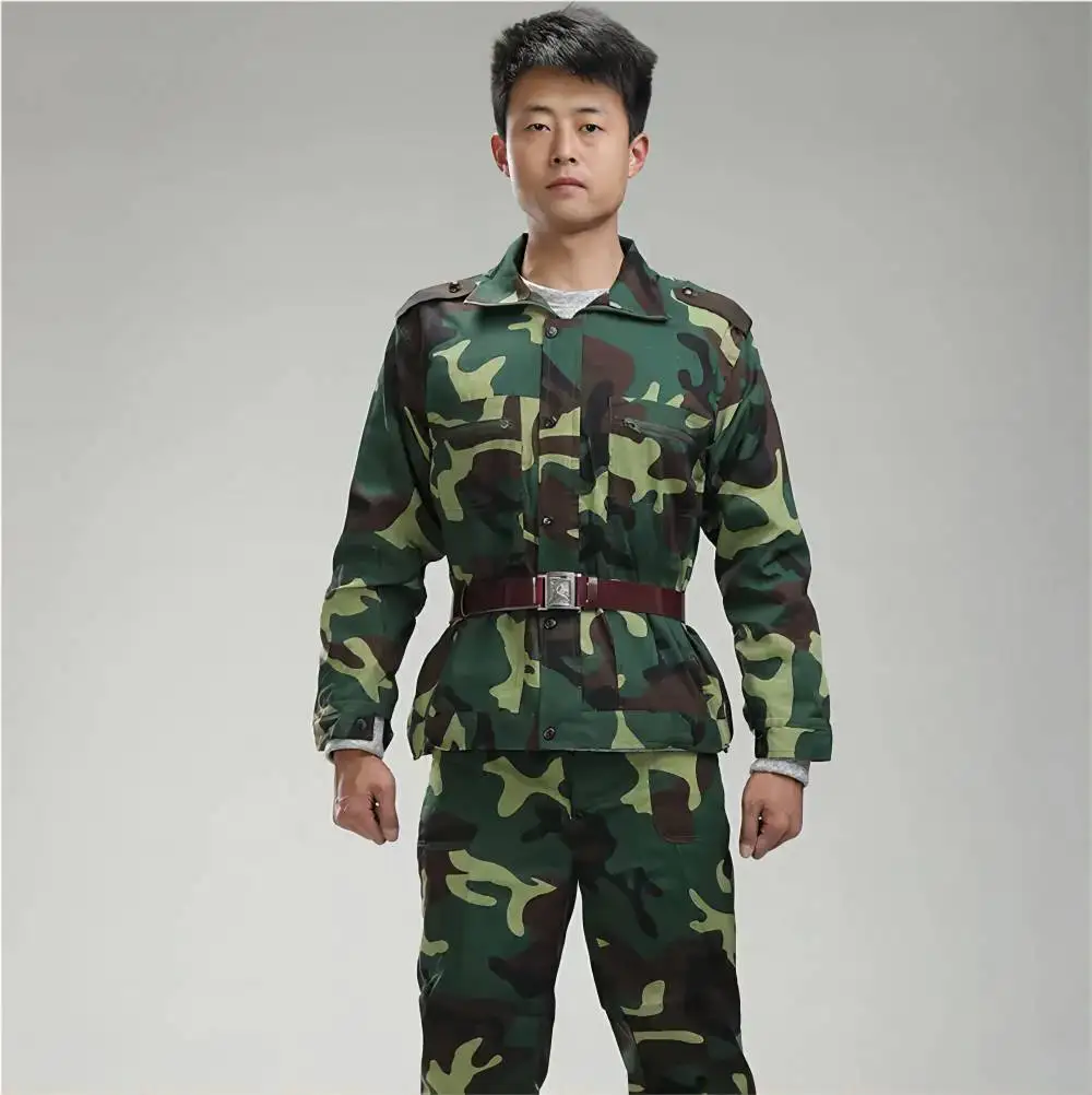 重 庆高中军训服装全棉T恤套装巴 南现货定制服装厂海洋蓝色
