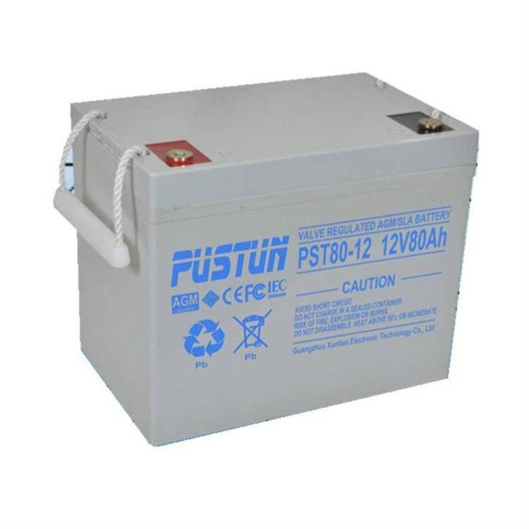 PUSTUN蓄电池PST80-12 12V80AH直流屏 UPS/EPS电源