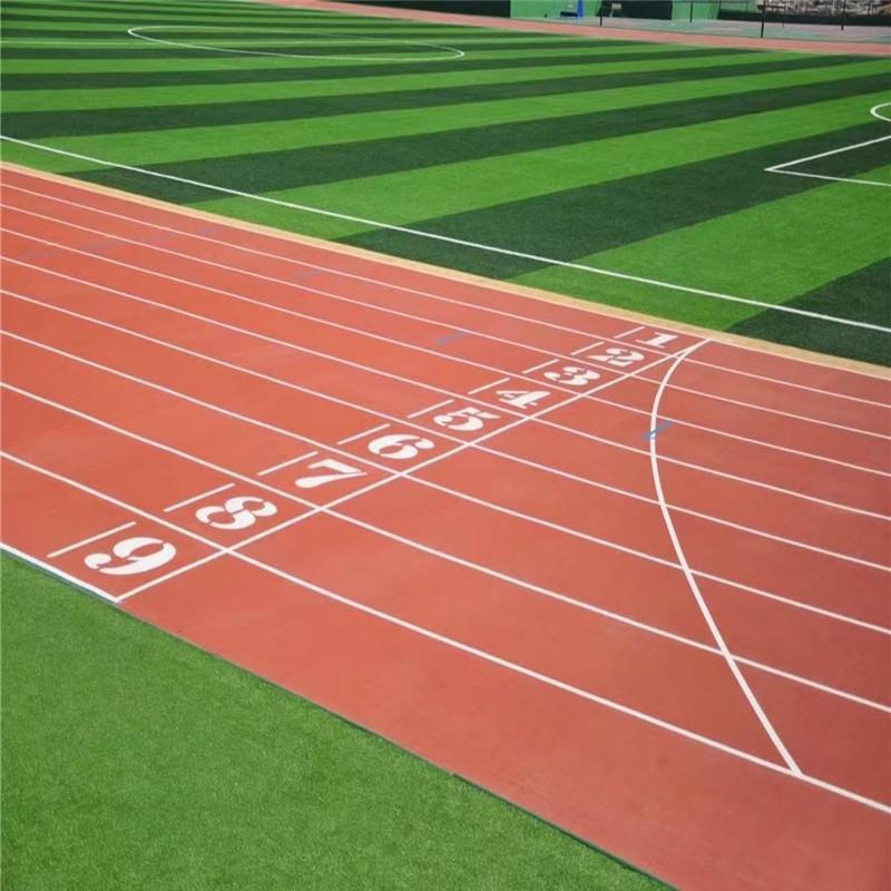 运动场地塑胶地板 学校球场塑胶跑道 通奥 塑胶地板价格图片