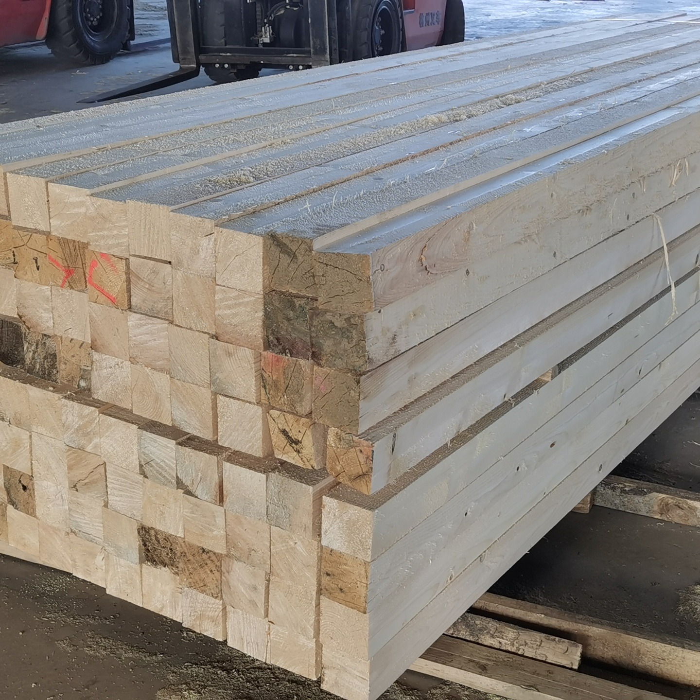 万家木业 批发花旗松木方 现加工实木高端木方适用于建筑工地