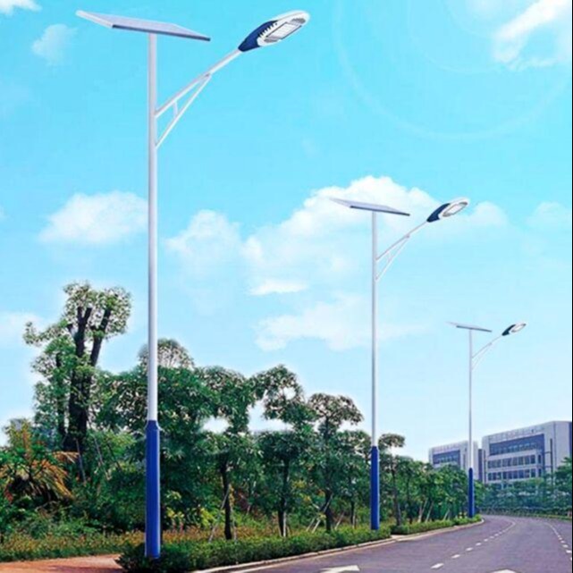 乾旭照明led太阳能路灯60w 4米高太阳能路灯 8米高太阳能路灯价格 乡村路灯光伏路灯