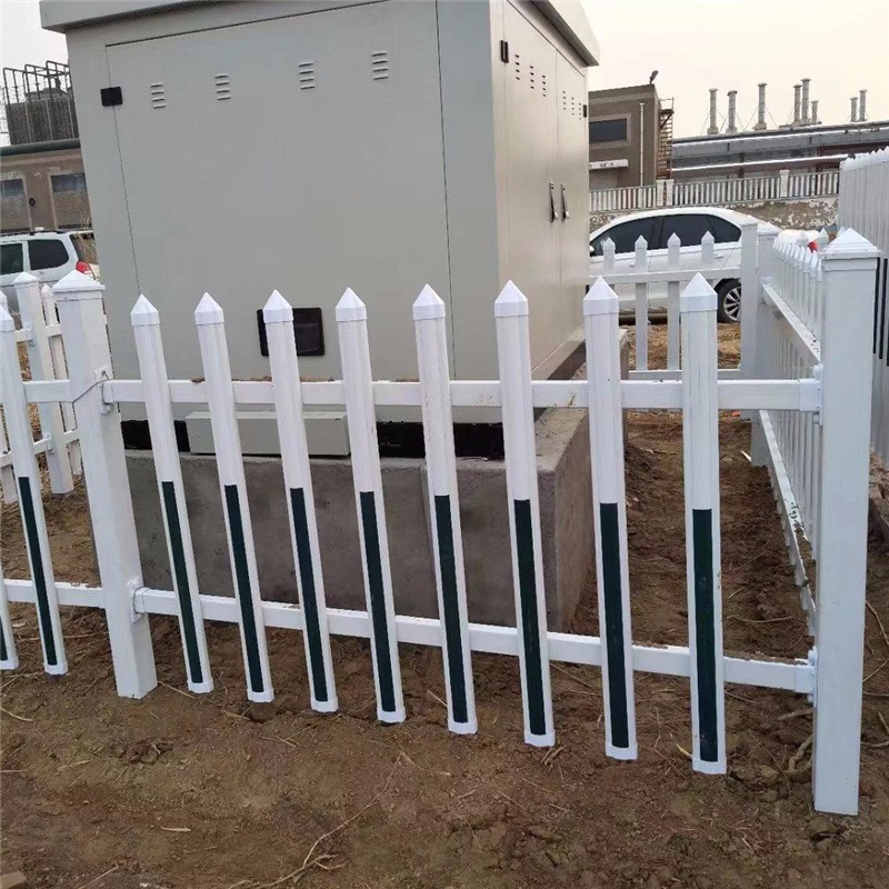PVC变压器护栏 厂家电力配电箱绝缘塑钢栅栏 幼儿园小区防护围墙峰尚安