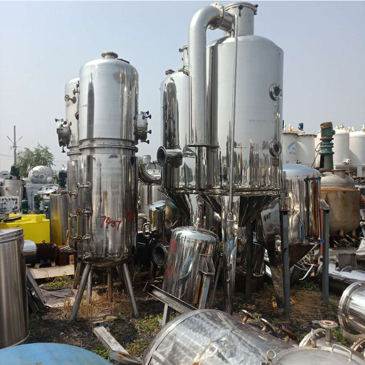 凯丰蒸发器二手化工蒸发器工业结晶降膜蒸发设备全国供应