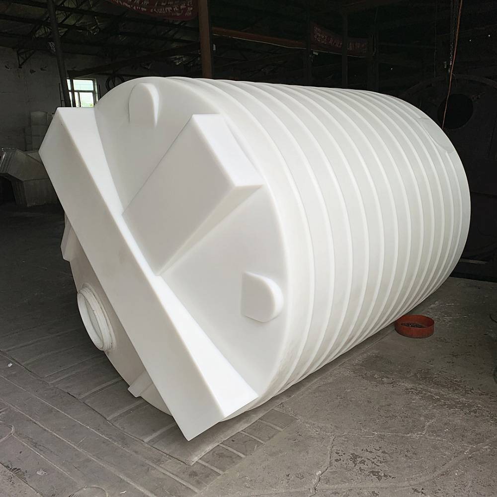 5吨大型PE加药搅拌桶 工业污水一体化处理加药装置 计量泵投药桶5立方食品级牛筋聚乙烯塑料加药箱