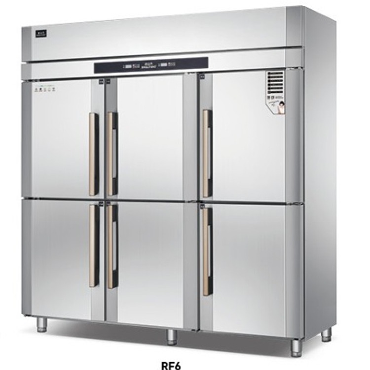 冰立方商用冰箱 RF6六门双温冰箱 厨房冷藏冷冻冰箱 六门双机双温冰箱