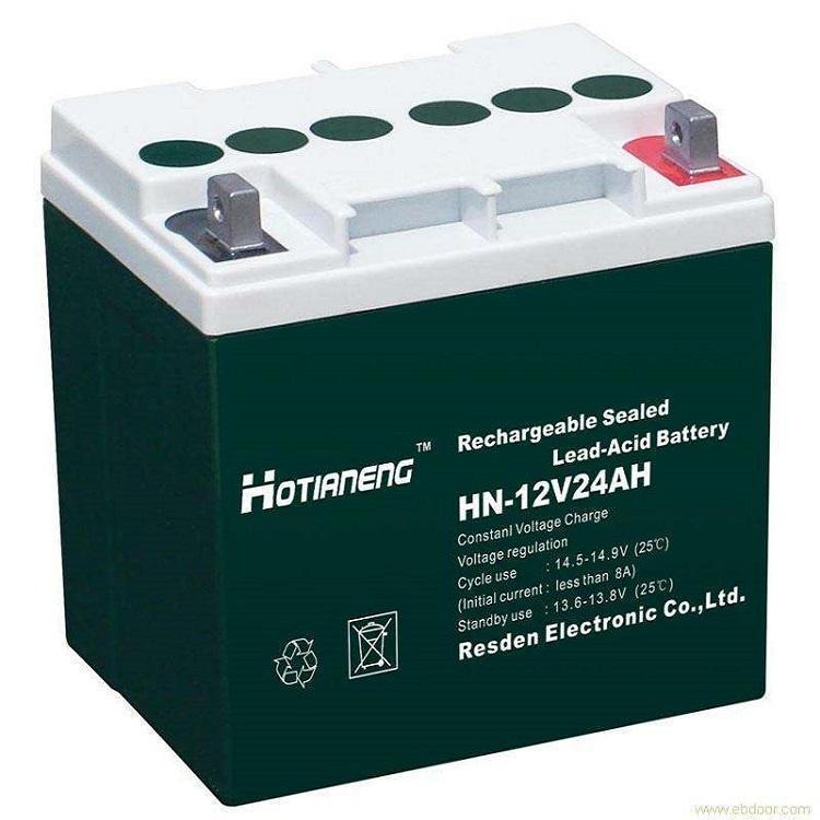 昊能HOTIANENG蓄电池HN-12V33AH 12V33AH 20HR 配电柜应急电源