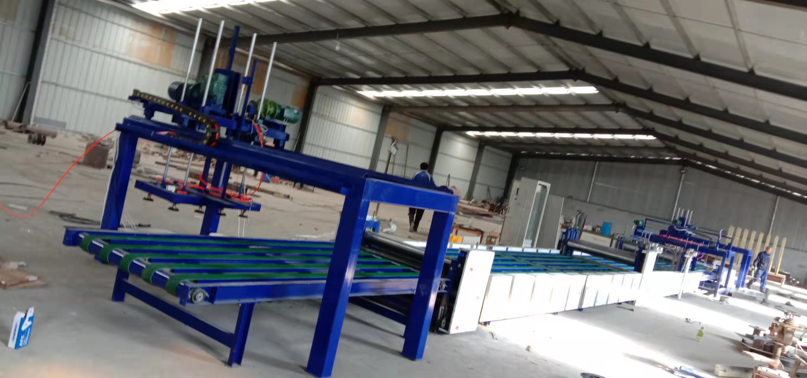 生态板生产机械设备 自动玻镁板生产线防火板生产机械设备板材加工设备