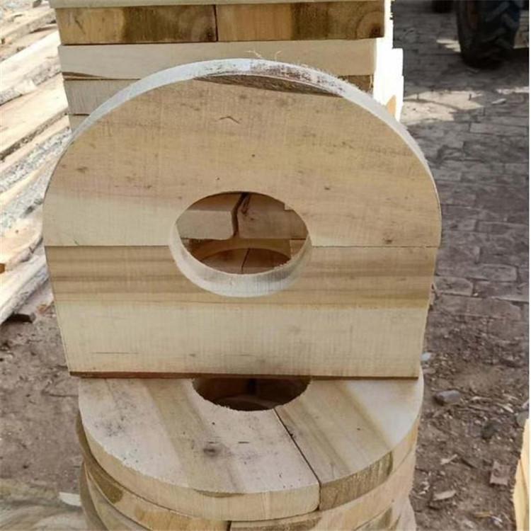 管道支撑块 橡塑垫木 子骞空调木托 木管托 铁卡抱箍