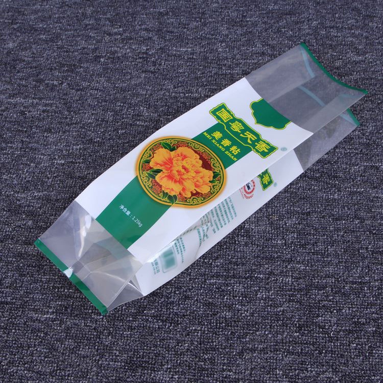 桎铭塑业定制复合食品包装袋 pvc软包装食品袋pe漏天窗彩色真空包装袋定做logo图片