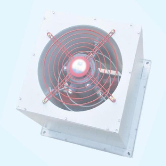 低噪声方型壁式（防爆）轴流风机 型号:DFBZ-2.5-600库号：M250739