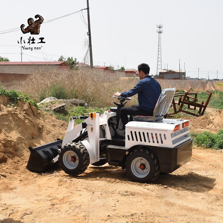 小型装载机 铲车挖掘机工地电动养殖场小壮工C3000