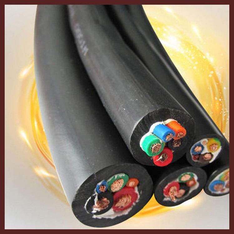 信泰 YCW户外用橡套软电缆3*16+2*4 重型橡套软电缆YCW 750V橡套电缆图片