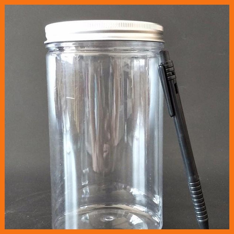 家用食品密封罐 300ml塑料食品罐 透明干货塑料食品罐 博傲塑料