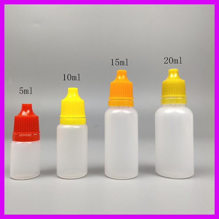 10毫升塑料瓶 沧盛 滴眼液瓶 白色避光滴剂塑料瓶