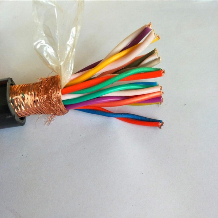 屏蔽控制电缆 KVVRP 12*1.5mm2铜丝编织控制电缆
