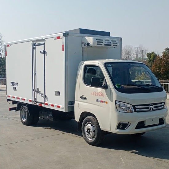 福田微型冷藏车(国六),冷冻食品运输车,鲜奶运输车,肉钩车