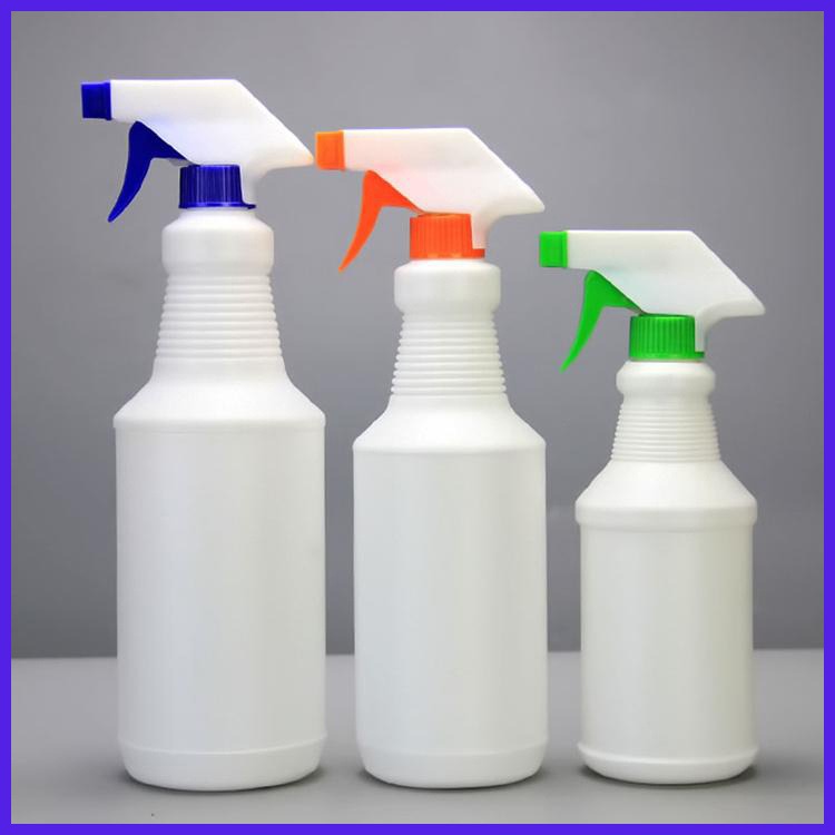 白色翻盖消毒液瓶 博傲塑料 消毒液瓶子 生产500ml消毒液瓶