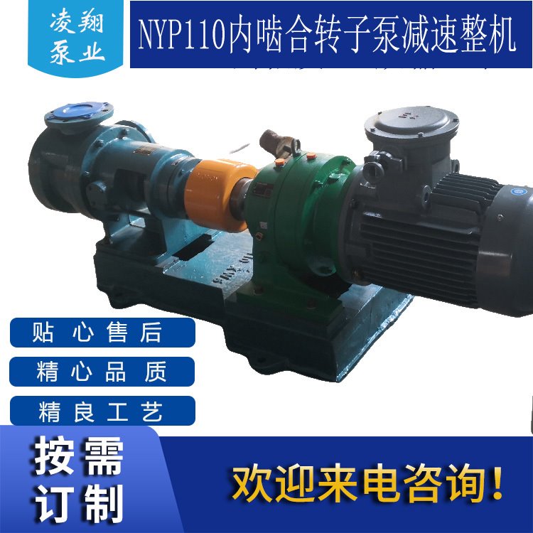 厂家直销NYP110高粘度转子泵 油漆输送泵 凌翔 质保一年
