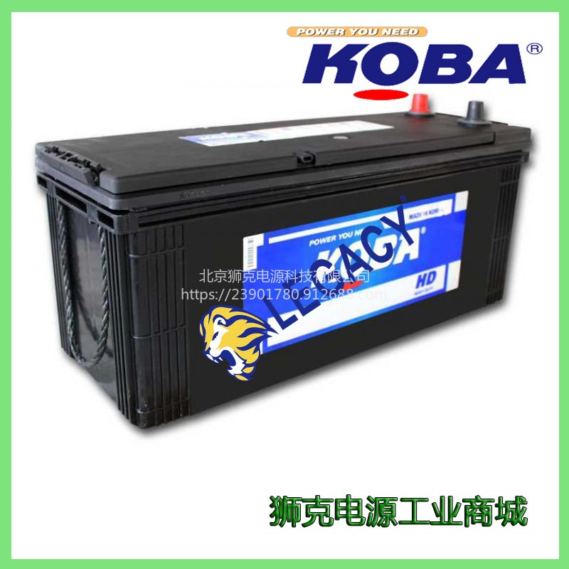 韩国KOBA蓄电池MF65D31L/R逃生艇、备用发电机、柴油发电机N70L电池12V70AH电瓶