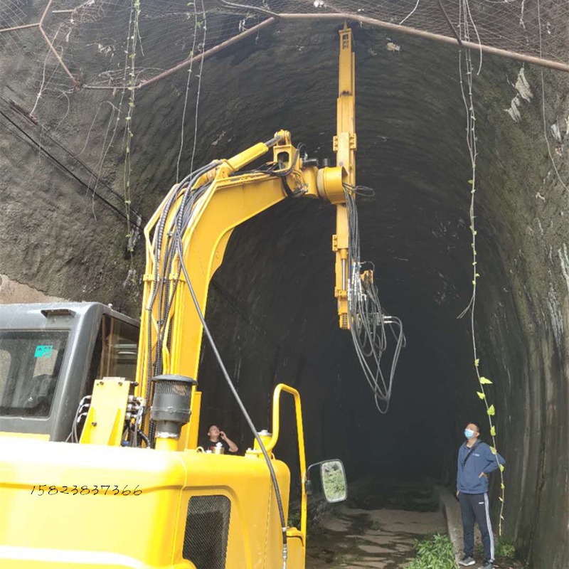 成都铁路修复挖改隧道锚杆钻机  FWCX-3000工程机械打孔46-64mm 1分钟一米 丰岩机械出品