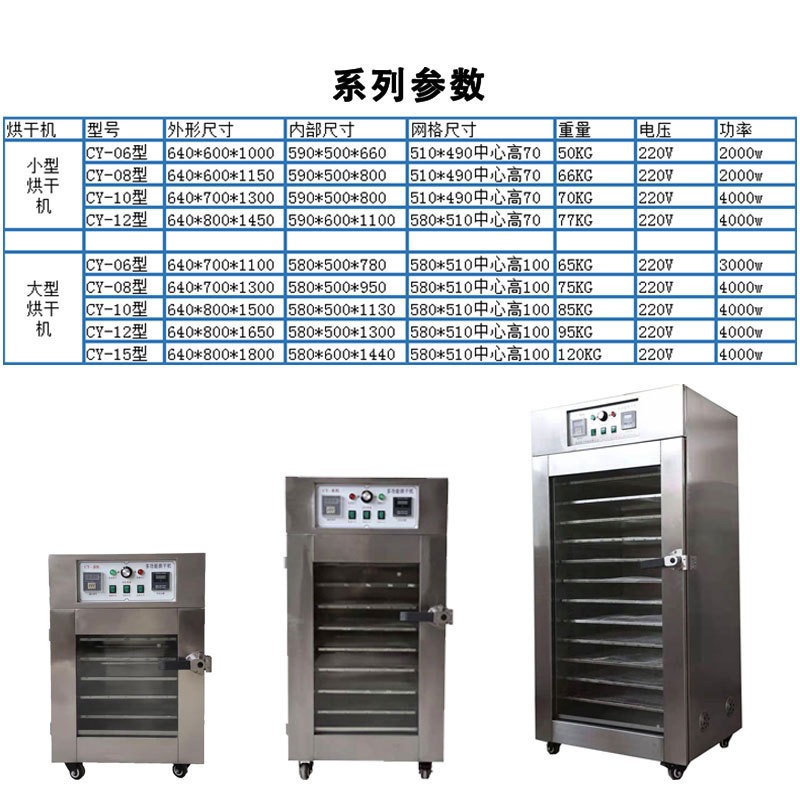 重庆食品烘干机 8层大型商用果蔬风干设备 零食鸡胸肉风干机
