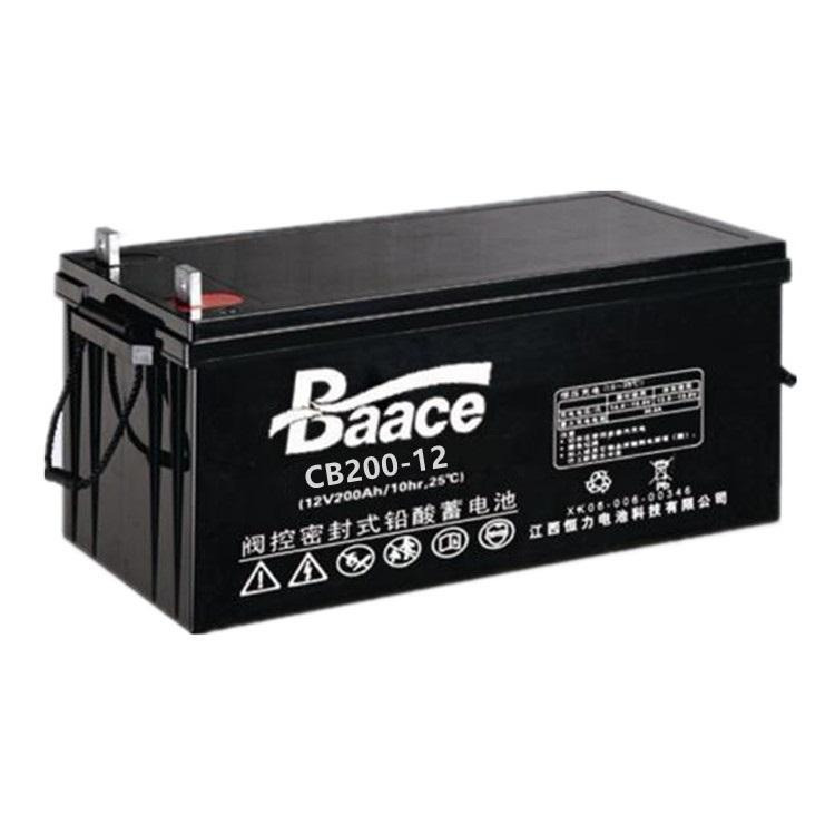贝池BAACE蓄电池CB55-12 恒力蓄电池12V55AH UPS蓄电池价格