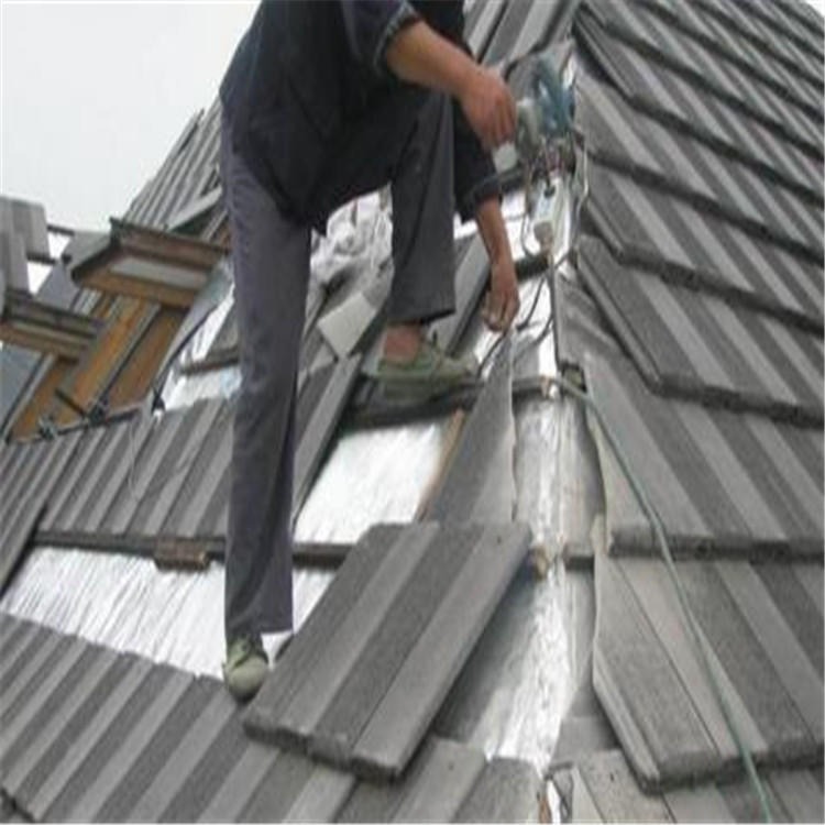 屋顶隔热膜 楼顶防晒保温膜 精选铝箔反射膜 龙哲