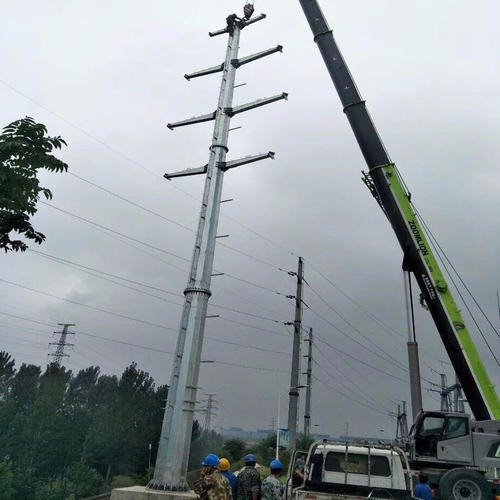 济宁 110kv 电力钢管塔 35kv 电力钢管杆